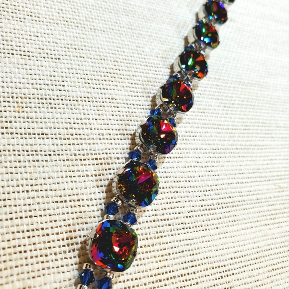 Swarovski Crystal multi-colored bracelet - Picture 6 of 7